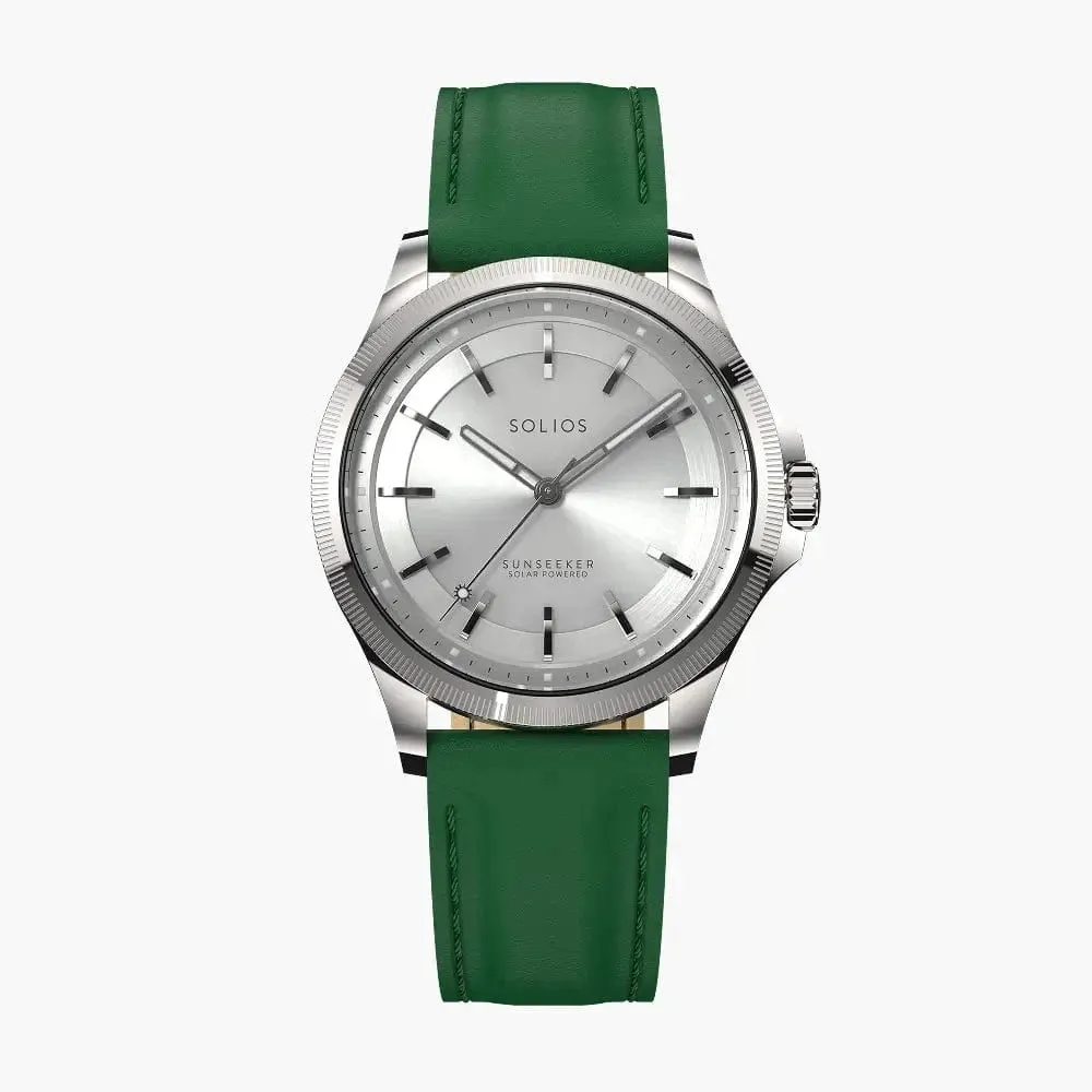 The Sunseeker | Silver Dial - Silver Case - 40mm sold by SOLIOS product image thumbnail 5