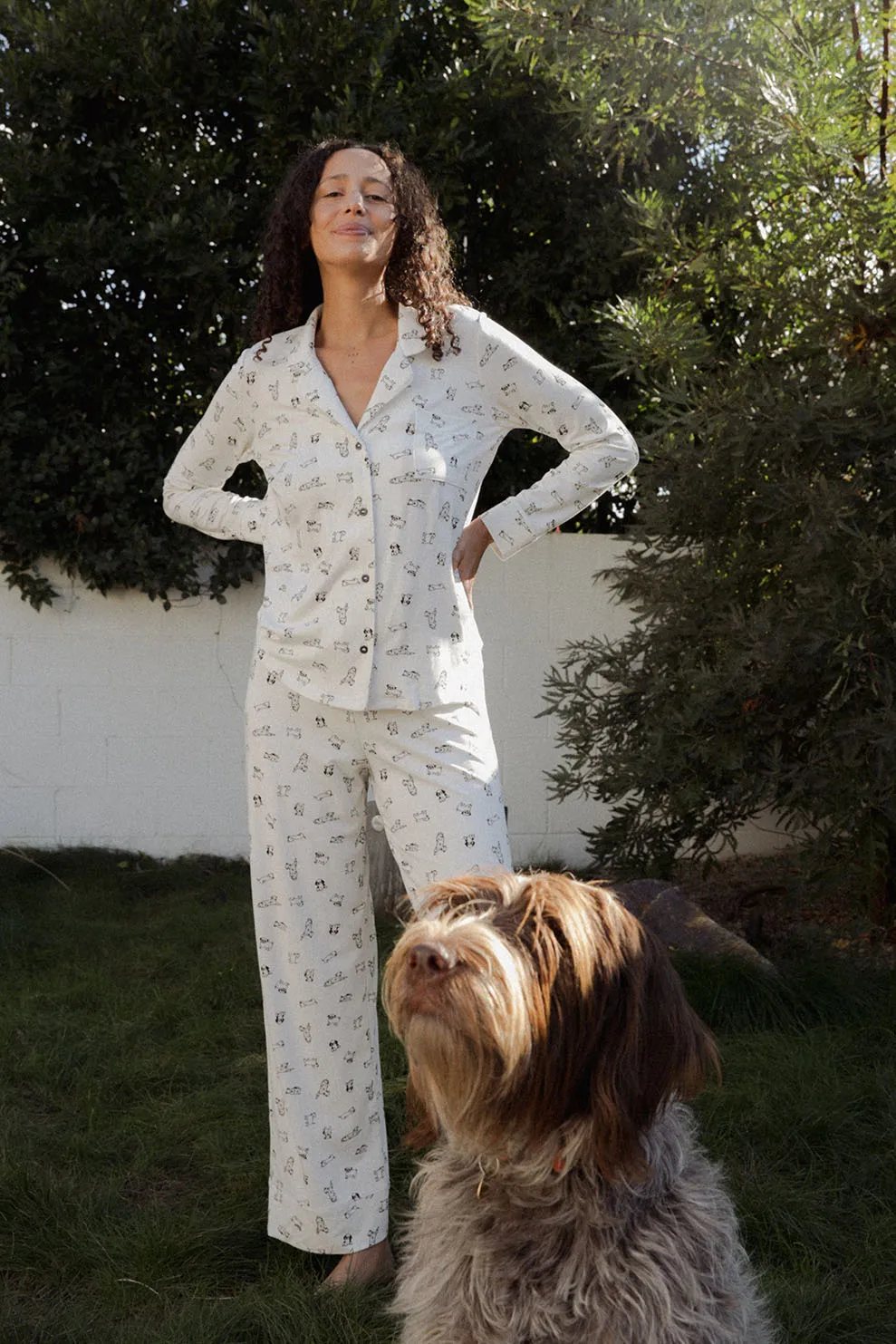 Kenny PJ Pant in Dog Print sold by MARY YOUNG product image thumbnail 3