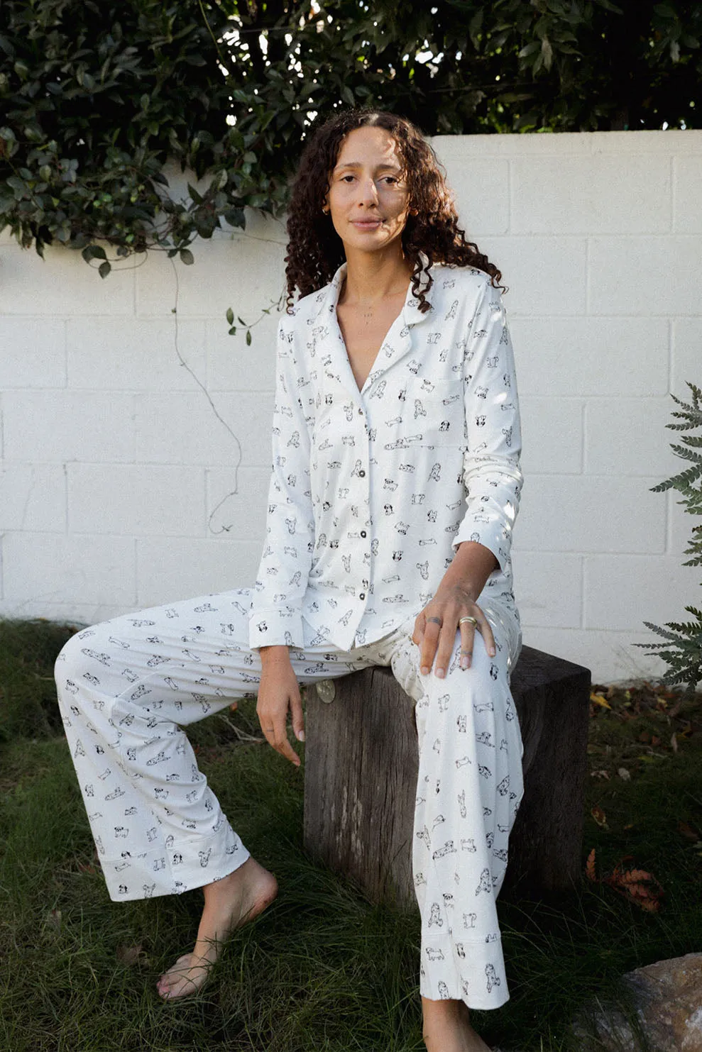 Kenny PJ Pant in Dog Print sold by MARY YOUNG product image thumbnail 4