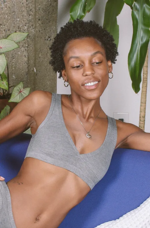 Eden Bra in Grey sold by MARY YOUNG
