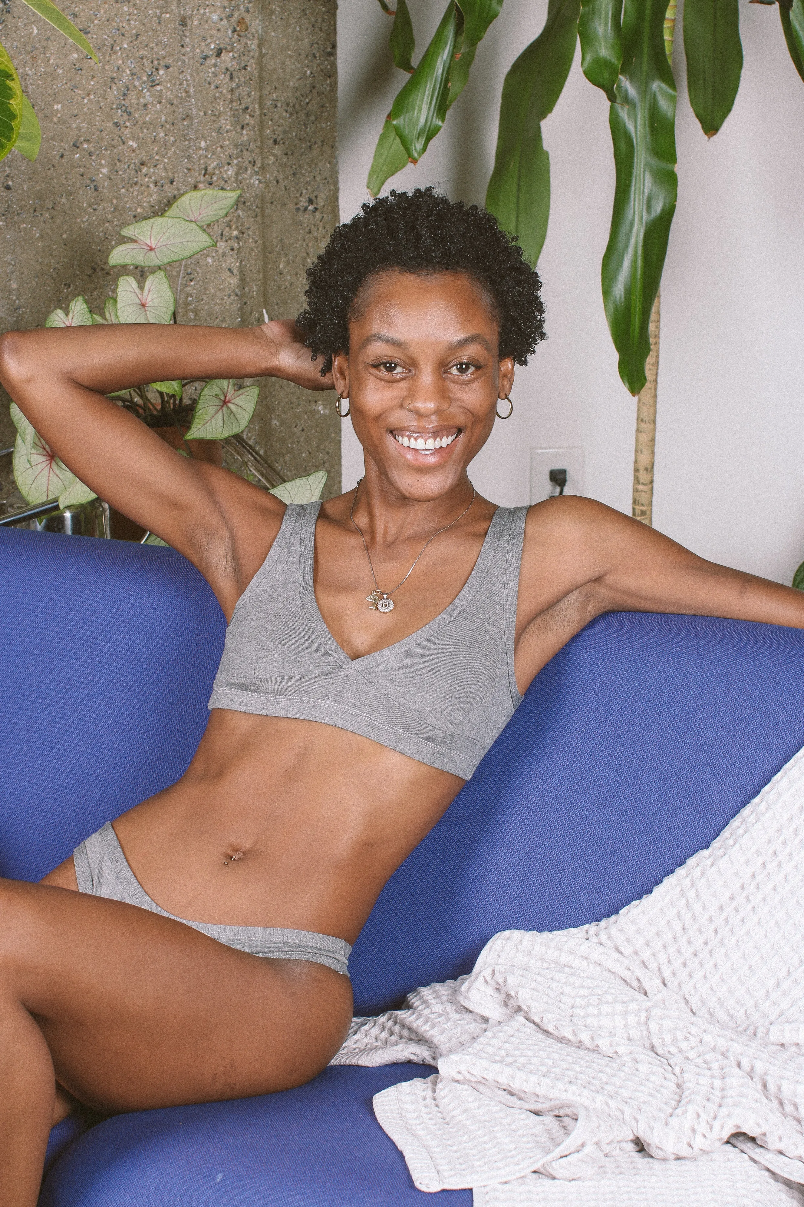 Eden Bra in Grey sold by MARY YOUNG product image thumbnail 2