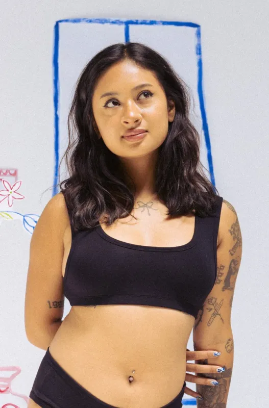 Mayes Bra in Black sold by MARY YOUNG