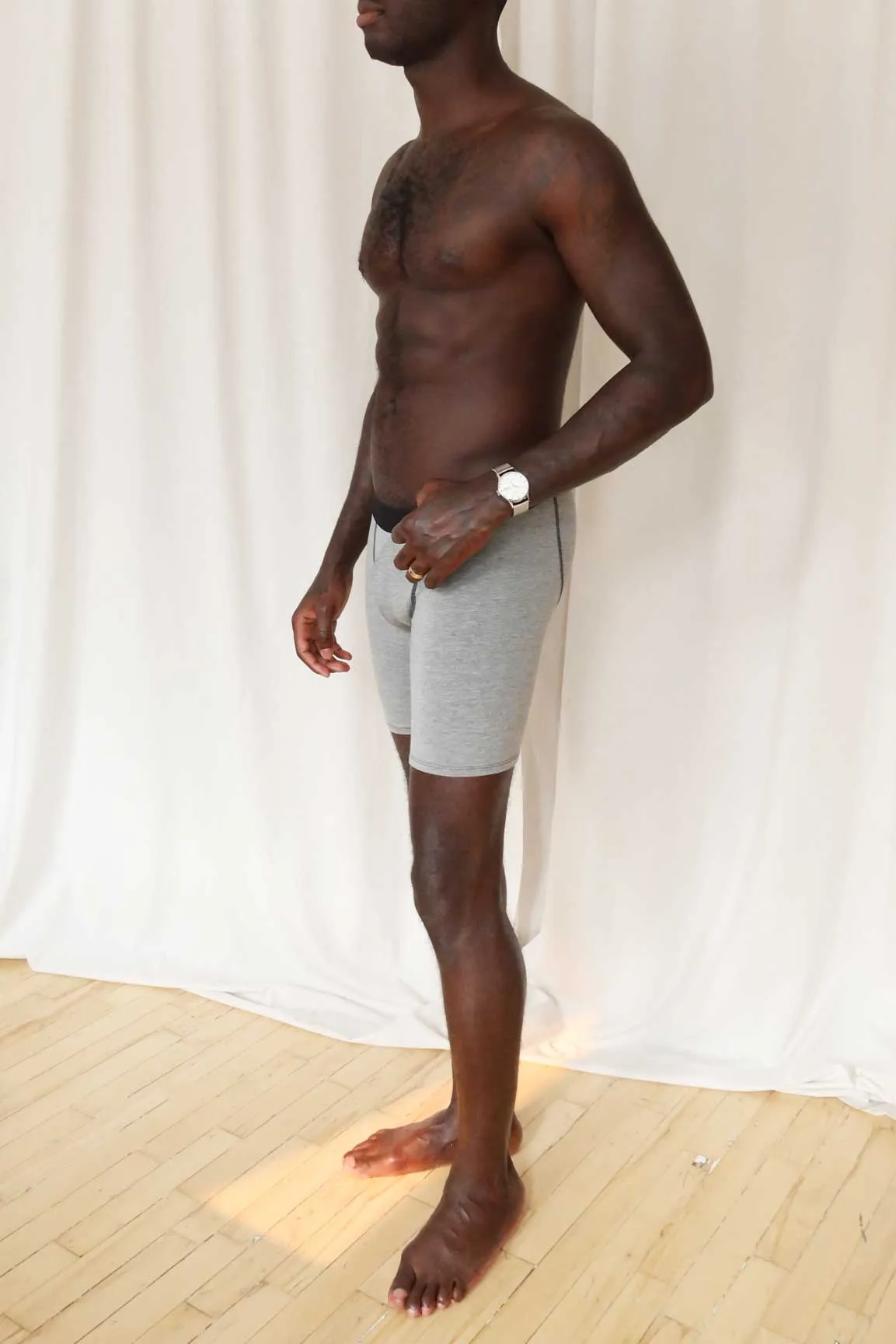 Boxer Briefs in Grey sold by MARY YOUNG product image thumbnail 3