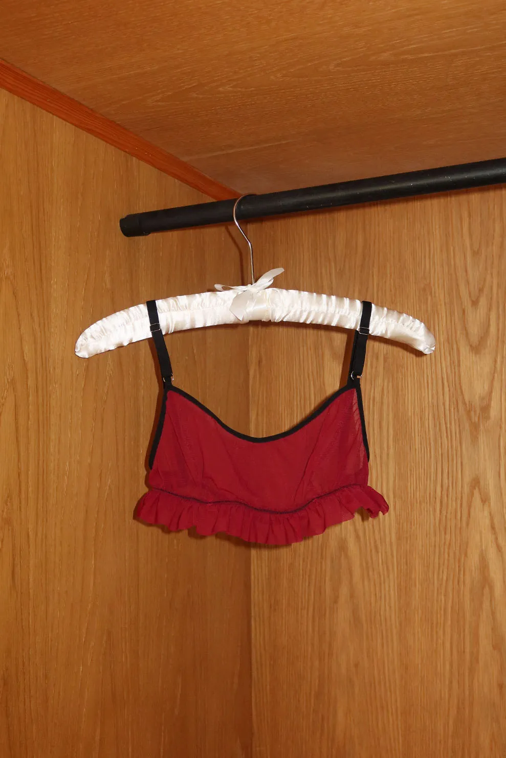 Remi Bra in Cherry sold by MARY YOUNG