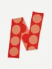BRUSHED SPOT SCARF POPPY & PLASTER sold by Jo Gordon