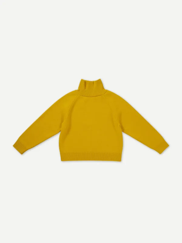 PLAIN FELTED JUMPER TURMERIC sold by Jo Gordon