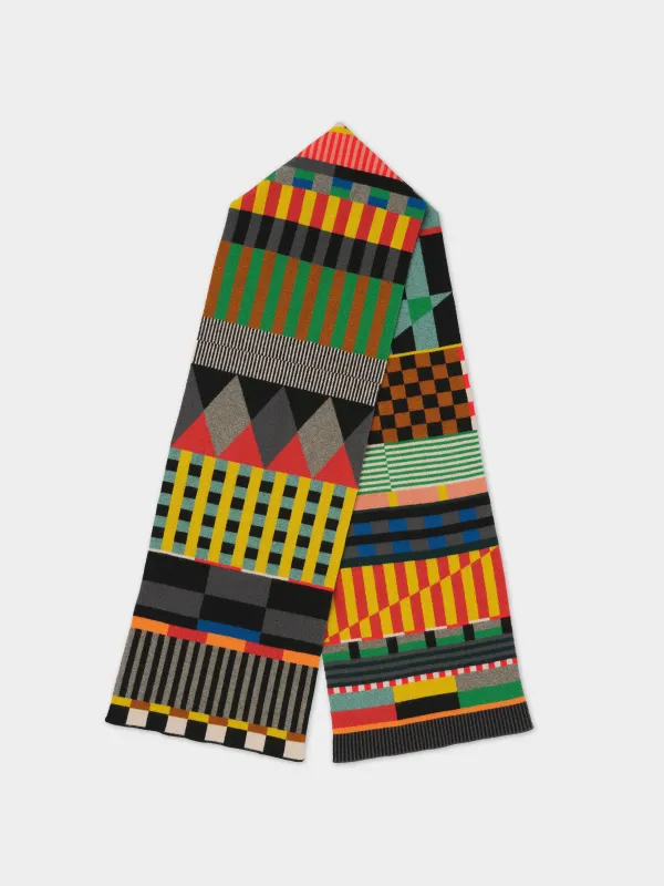 LARGE GEOMETRIC SCARF MULTICOLOUR sold by Jo Gordon