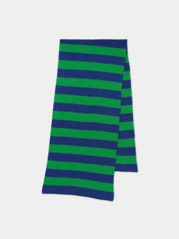 STRIPE BRUSHED BLANKET SCARF NIGHTSKY & PAGODA sold by Jo Gordon
