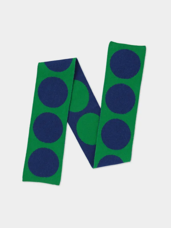 BRUSHED SPOT SCARF NIGHTSKY & PAGODA sold by Jo Gordon