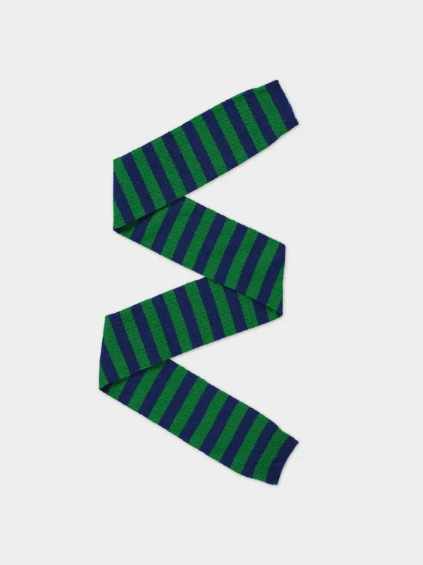 SMALL POINTELLE STRIPE SCARF NIGHTSKY & PAGODA sold by Jo Gordon