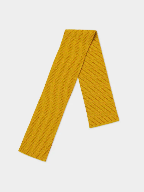 SMALL STITCH SCARF TURMERIC & RED DULSE sold by Jo Gordon