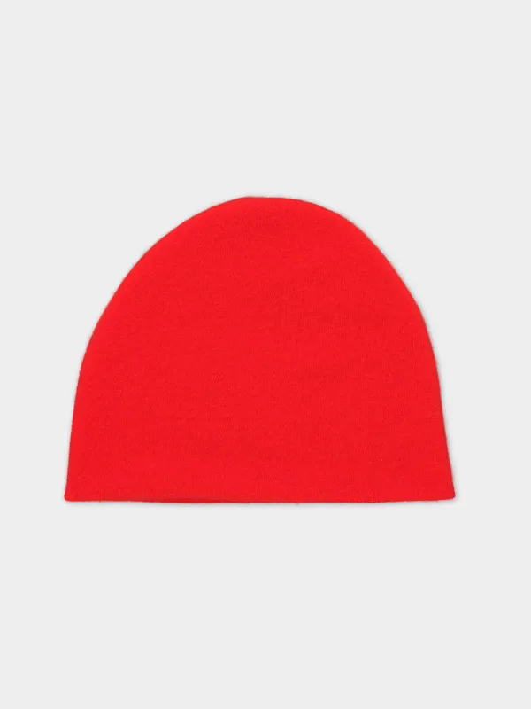 FELTED FINE KNIT HAT POPPY made by Jo Gordon