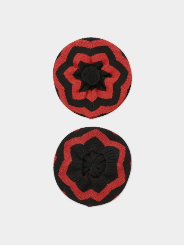 ZIGZAG TAMMY BLACK & RED DULSE sold by Jo Gordon