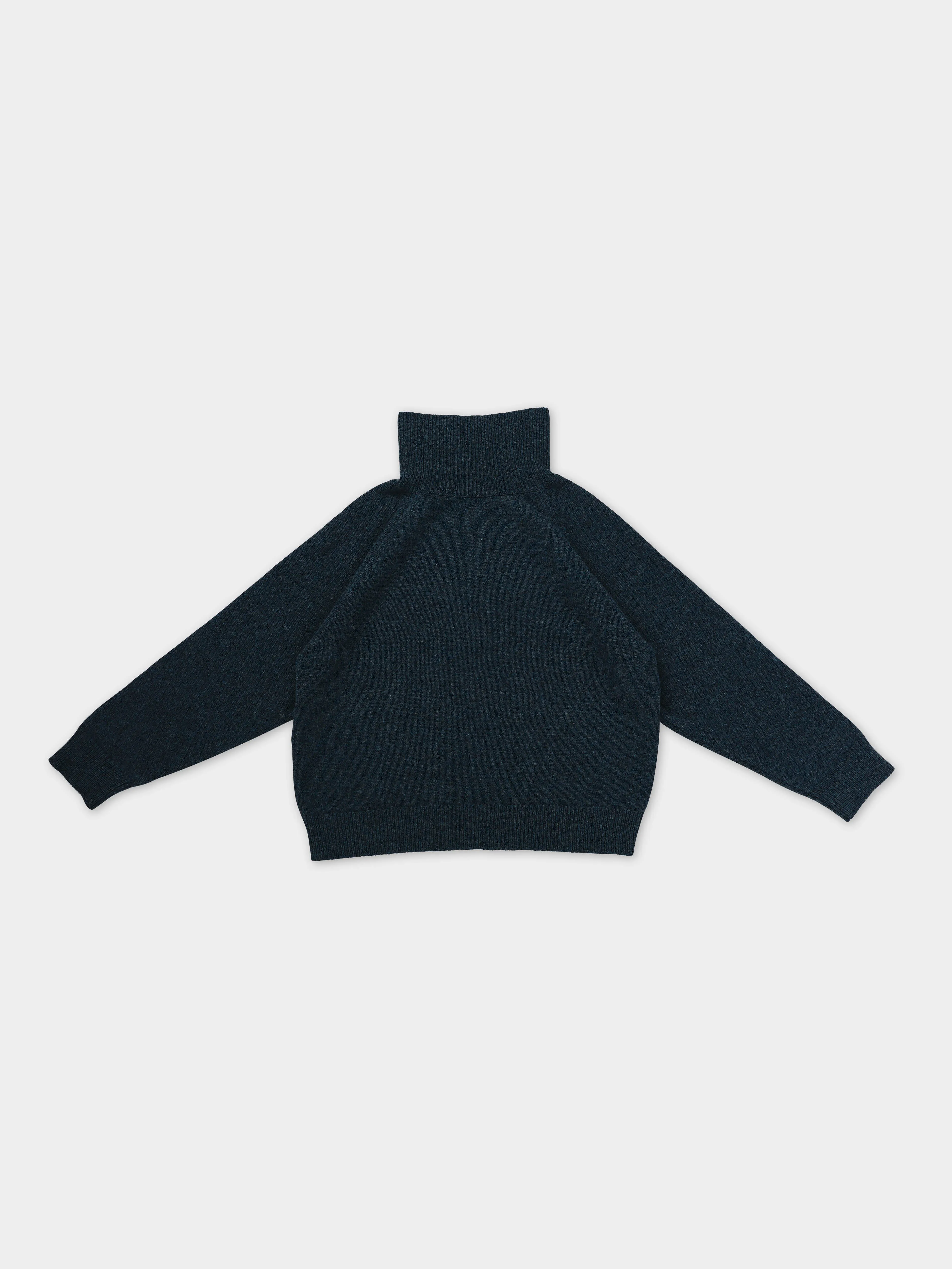 PLAIN FELTED JUMPER NERO NAVY sold by Jo Gordon