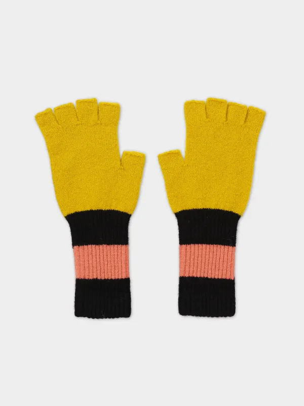 FINGERLESS GLOVES TURMERIC sold by Jo Gordon