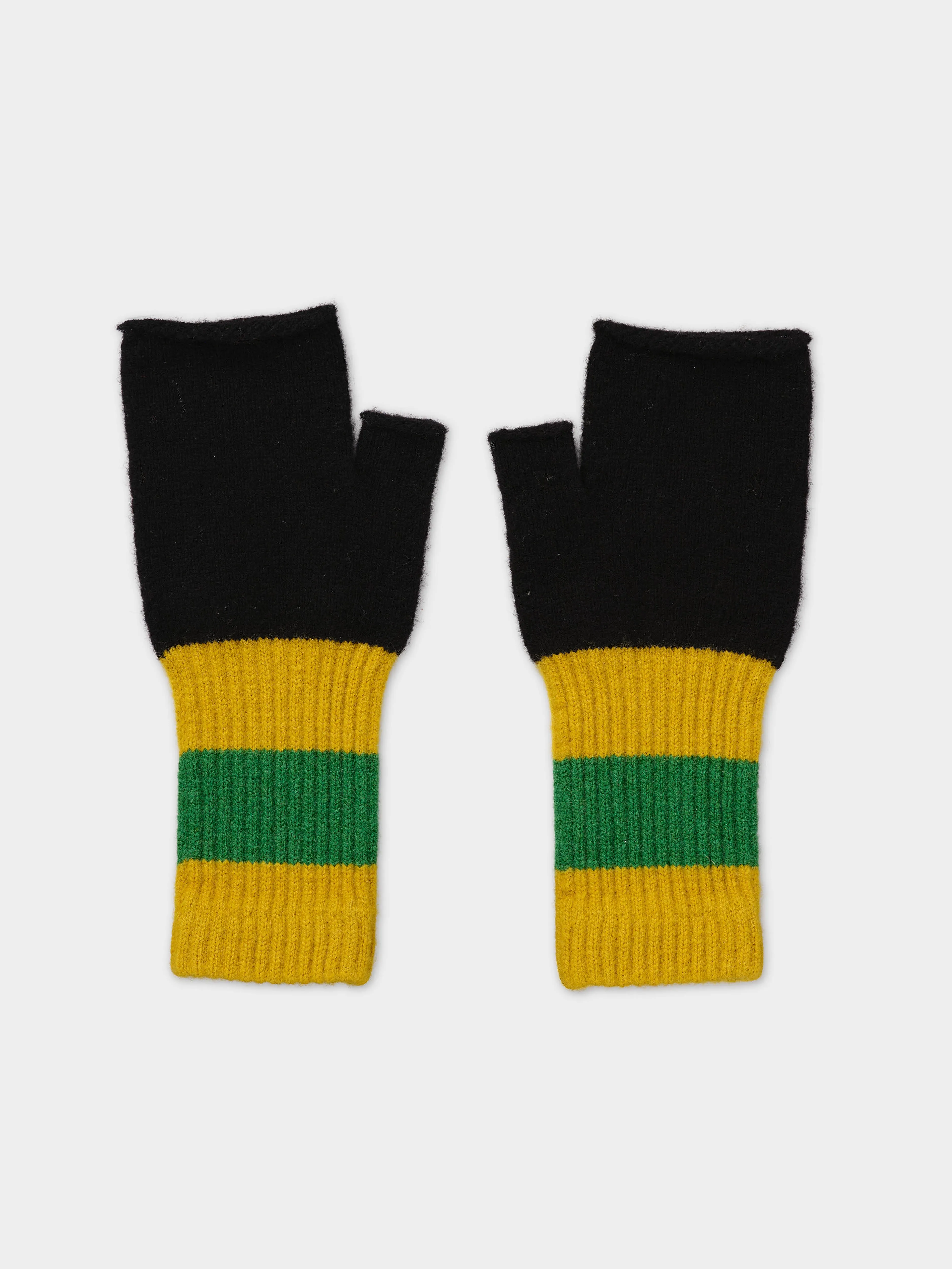 FINGERLESS MITTENS BLACK sold by Jo Gordon