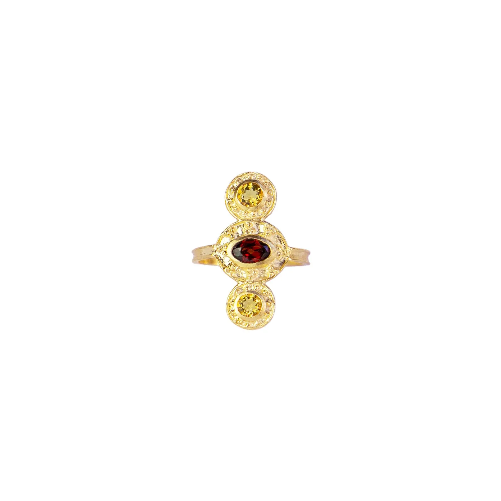 Bague en vermeil et Grenat Adélaïde sold by Alix D. Reynis product image thumbnail 3