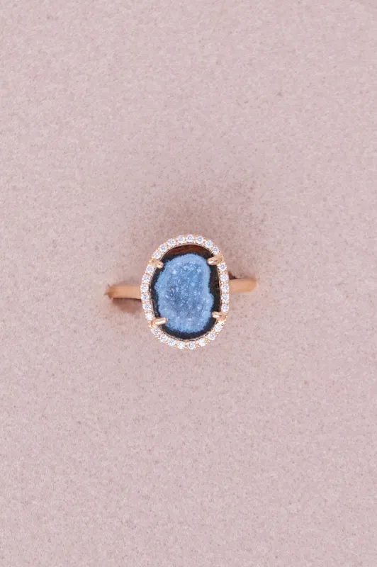 ROCKY ring, navy sold by Karolin Van Loon Womens