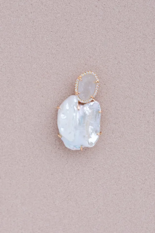 Clio ring, white sold by Karolin Van Loon Womens