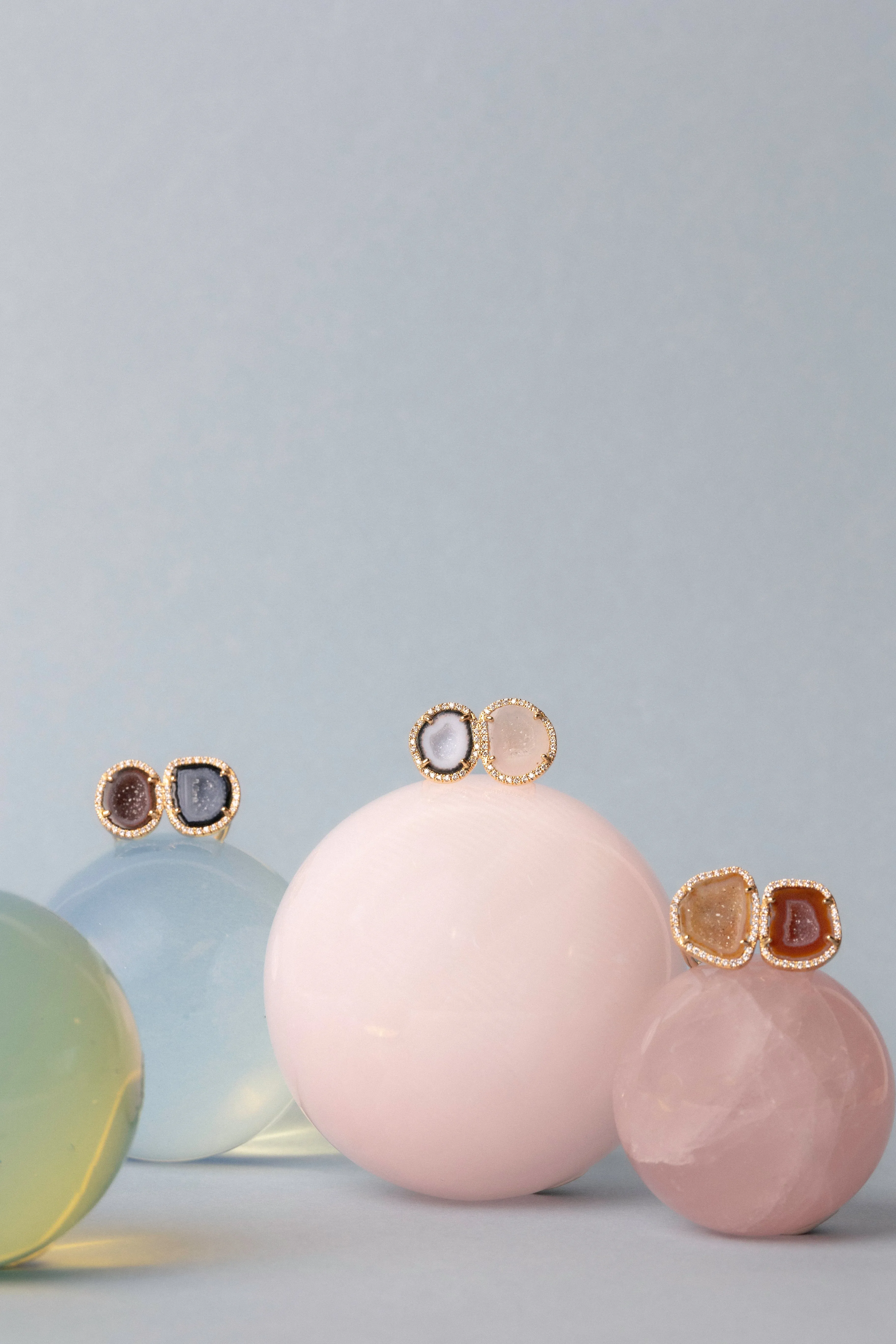 STEFFI ring, blue/ bordeaux sold by Karolin Van Loon Womens product image thumbnail 4