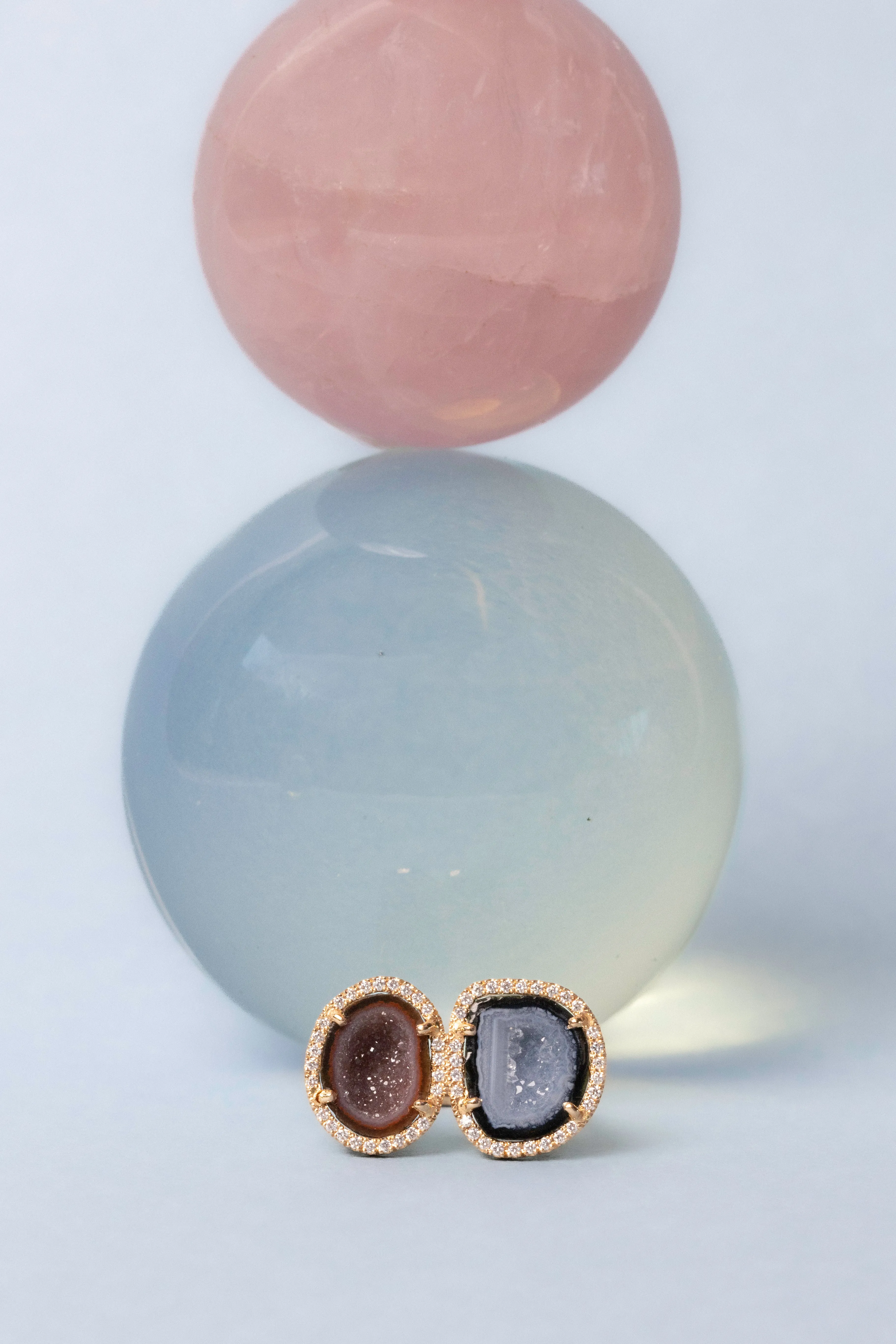 STEFFI ring, blue/ bordeaux sold by Karolin Van Loon Womens product image thumbnail 3