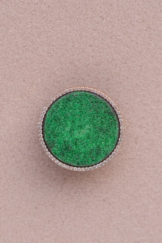 AYALA ring, EMERALD sold by Karolin Van Loon Womens