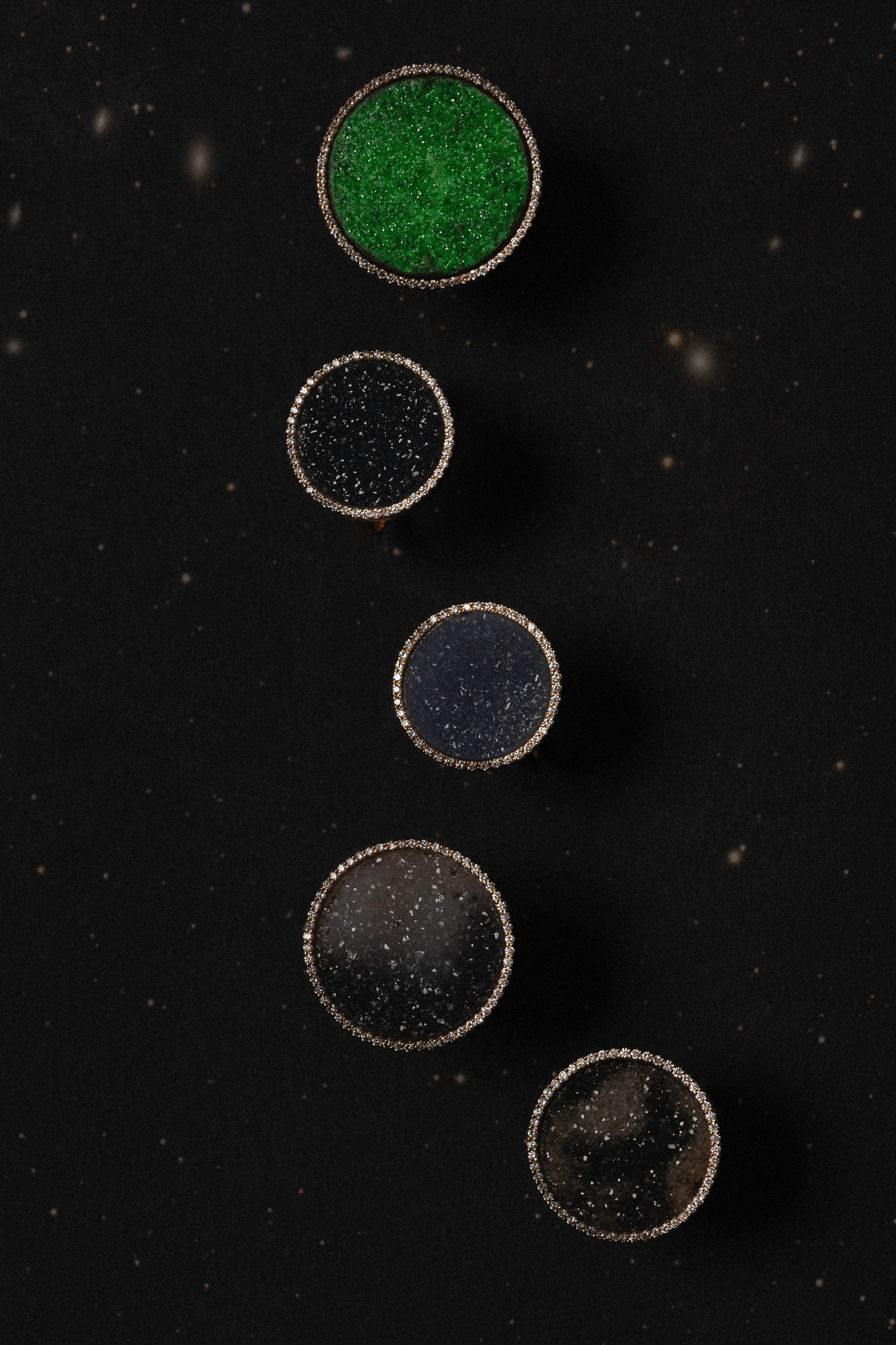 CARO ring, Black sold by Karolin Van Loon Womens product image thumbnail 3