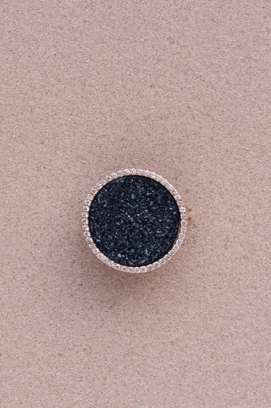 CARO ring, Black sold by Karolin Van Loon Womens