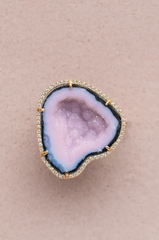 ROCKY ring, mulberry sold by Karolin Van Loon Womens