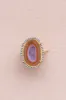 ROCKY ring, purple brown sold by Karolin Van Loon Womens