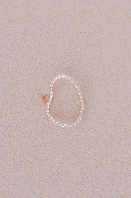 AIRE ring, diamonds (small) sold by Karolin Van Loon Womens