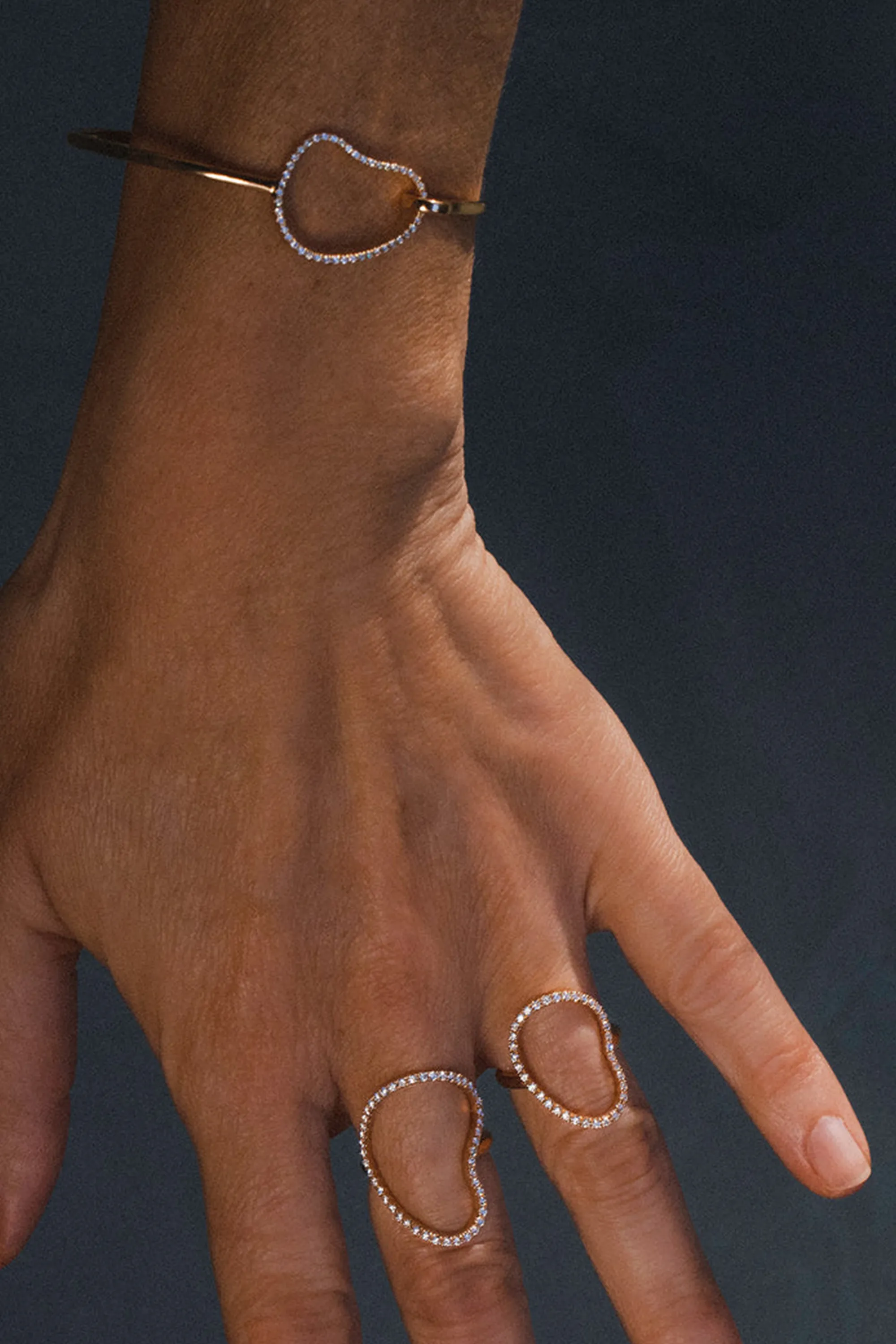 AIRE ring, diamonds (large) sold by Karolin Van Loon Womens product image thumbnail 3