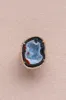 ROCKY ring, blue/black sold by Karolin Van Loon Womens