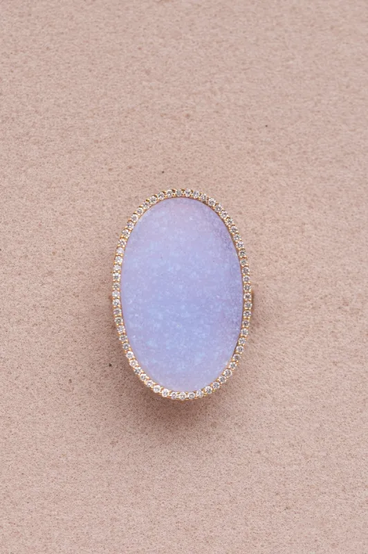 VIOLET ring, lila (l) sold by Karolin Van Loon Womens
