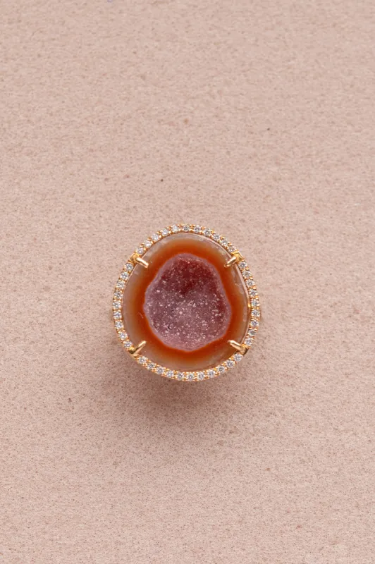 ROCKY ring, mandarin sold by Karolin Van Loon Womens