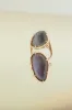 ROCKY ring, Plum sold by Karolin Van Loon Womens