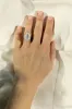 ROCKY ring, white sold by Karolin Van Loon Womens