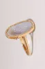 ROCKY ring, white sold by Karolin Van Loon Womens