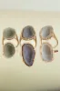 ROCKY ring, white sold by Karolin Van Loon Womens