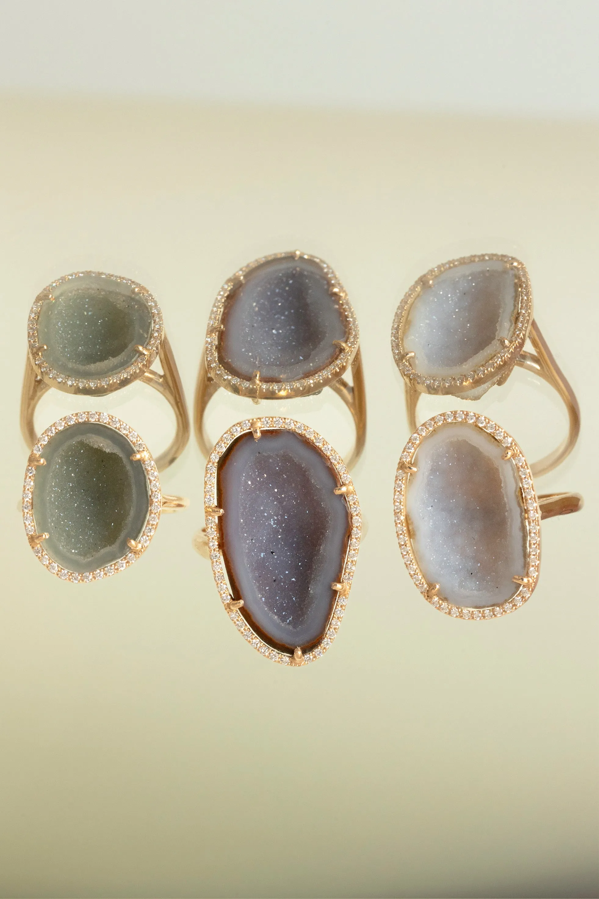 ROCKY ring, ice blue sold by Karolin Van Loon Womens product image thumbnail 4