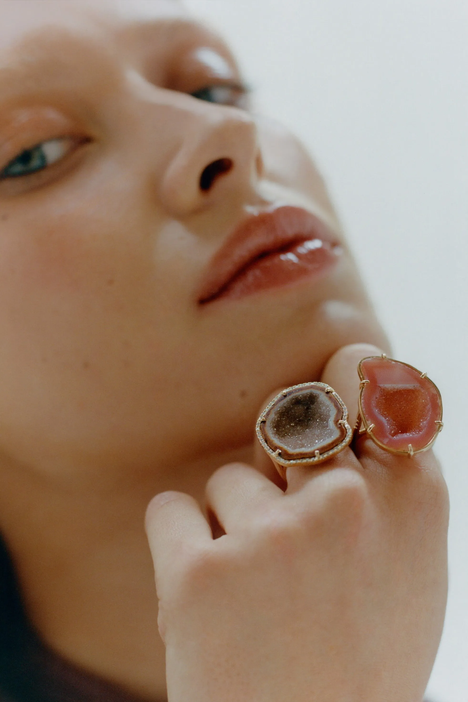 ROCKY ring, brown sold by Karolin Van Loon Womens