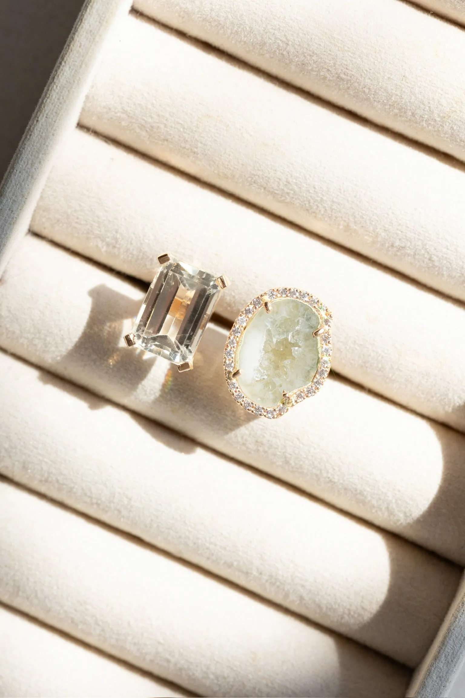 Rio ring, green sold by Karolin Van Loon Womens product image thumbnail 2