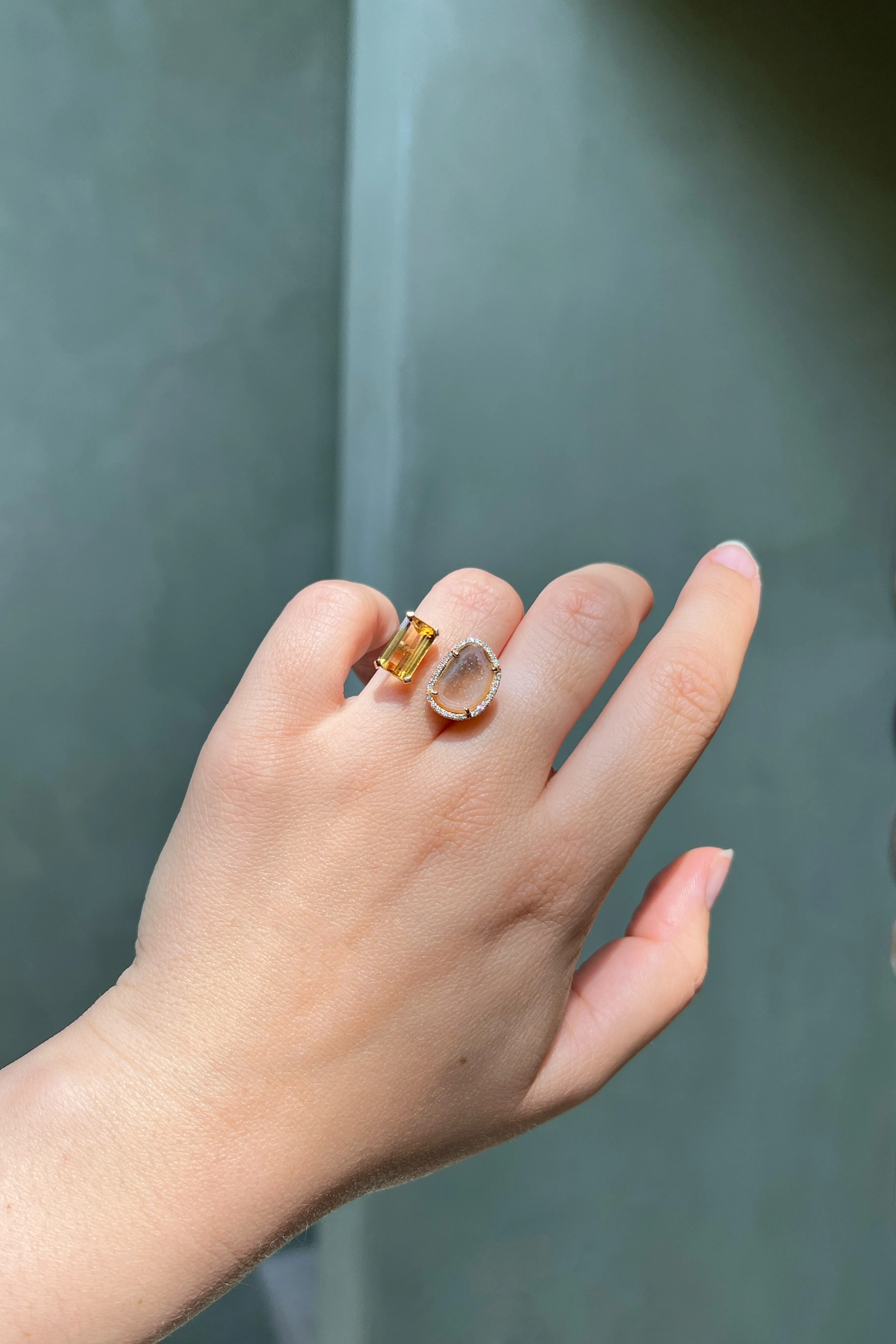 Rio ring, orange sold by Karolin Van Loon Womens product image thumbnail 4