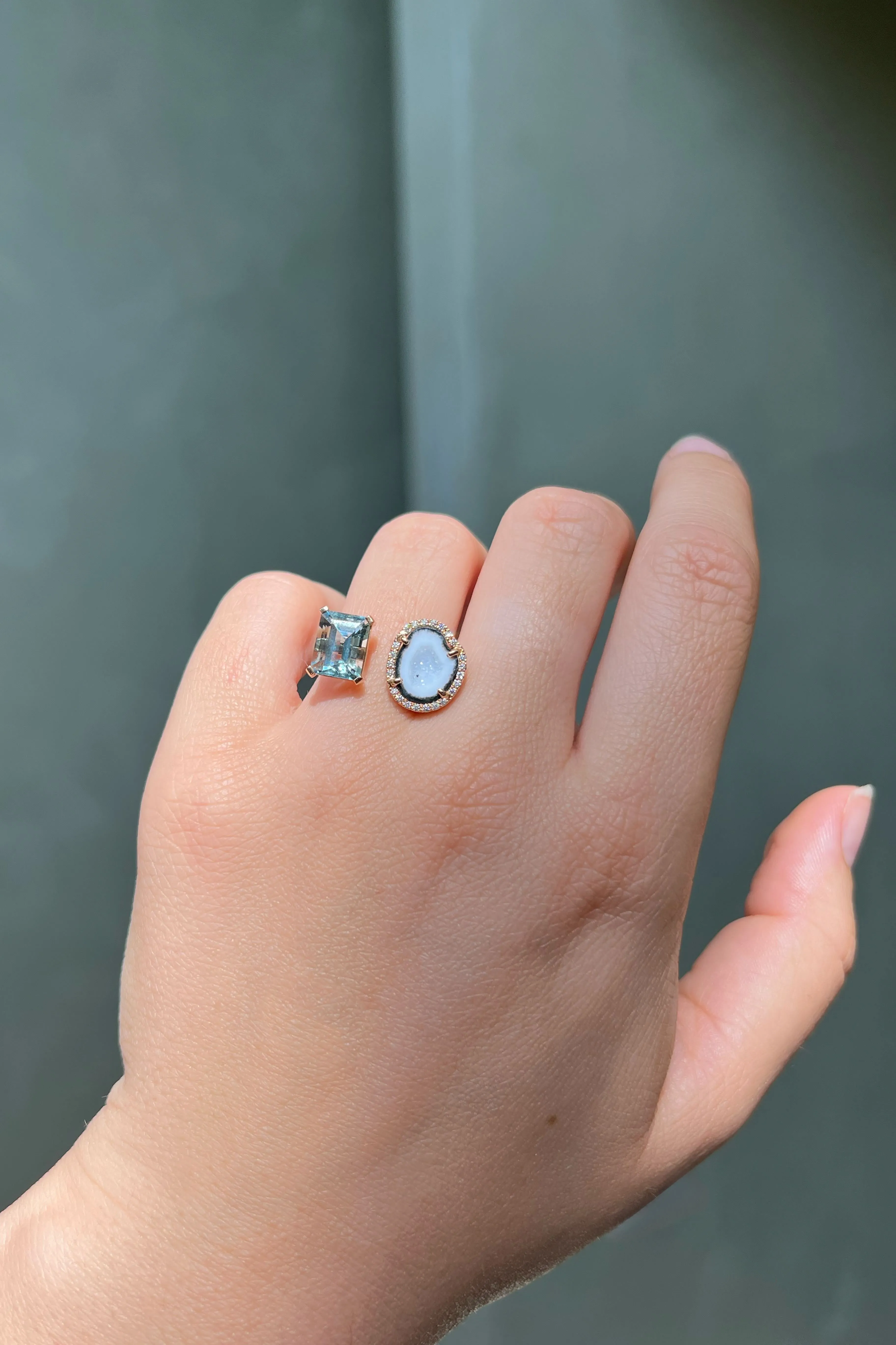 Rio ring, blue sold by Karolin Van Loon Womens product image thumbnail 2