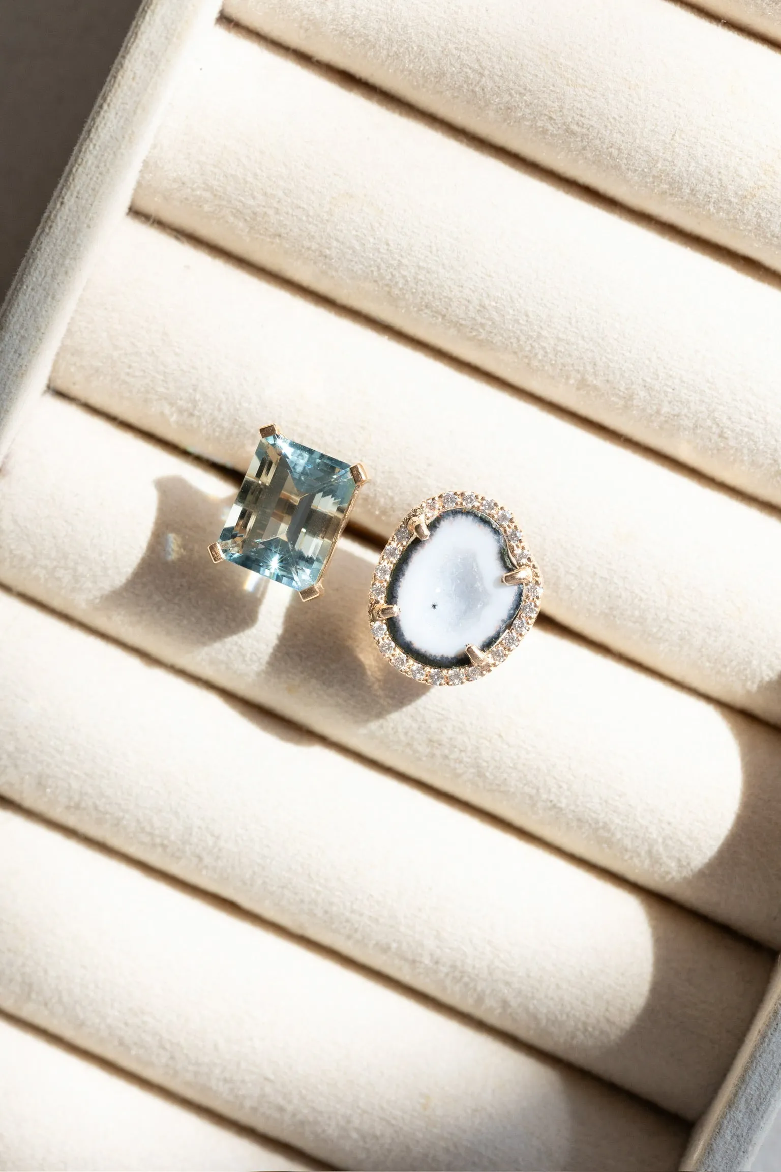 Rio ring, blue sold by Karolin Van Loon Womens product image thumbnail 3