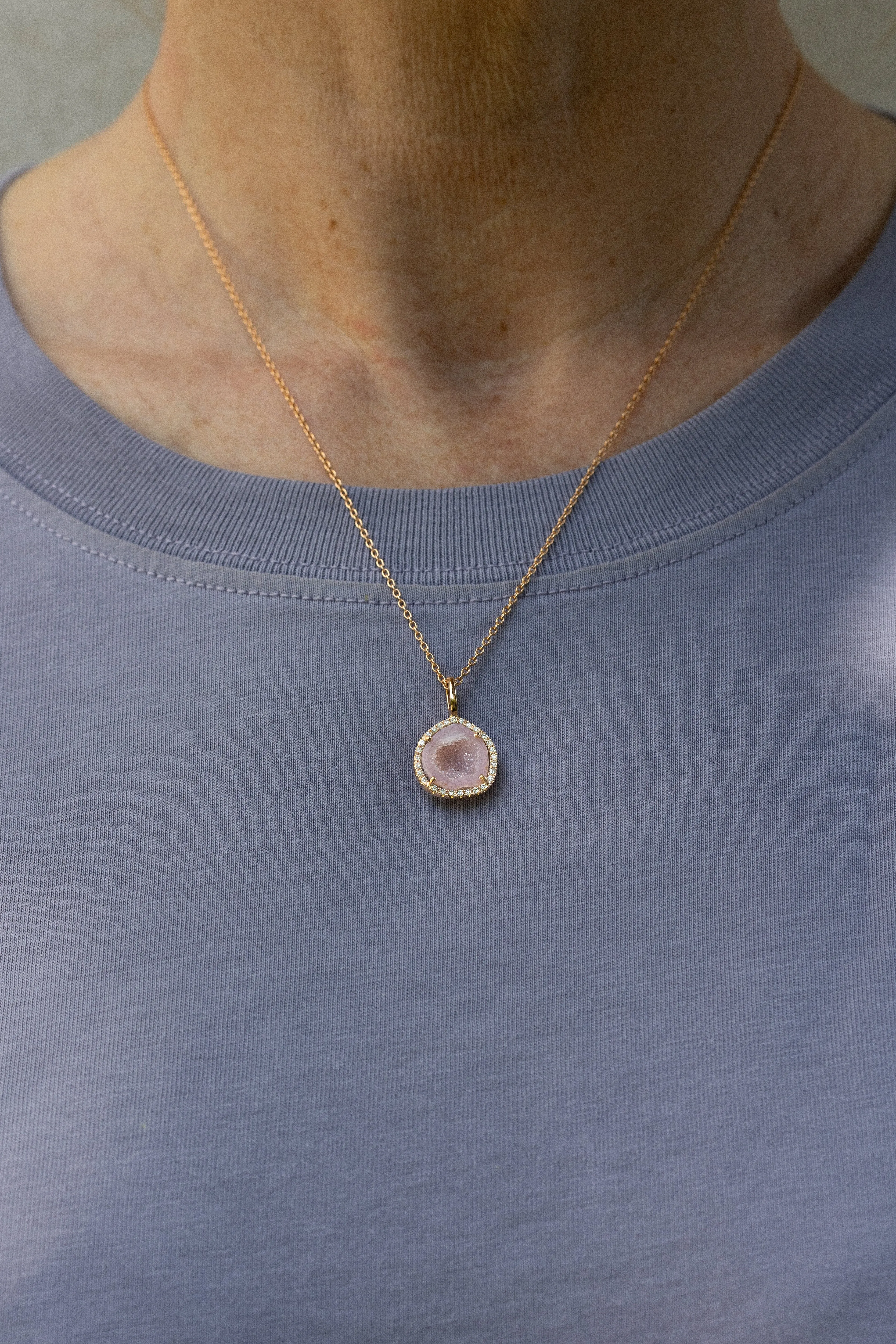 mini LOUISE pendant, sulking room pink sold by Karolin Van Loon Womens product image thumbnail 2