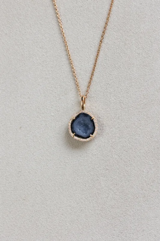 mini LOUISE pendant, stiffkey blue sold by Karolin Van Loon Womens