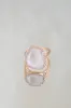 ROCKY ring, white sold by Karolin Van Loon Womens