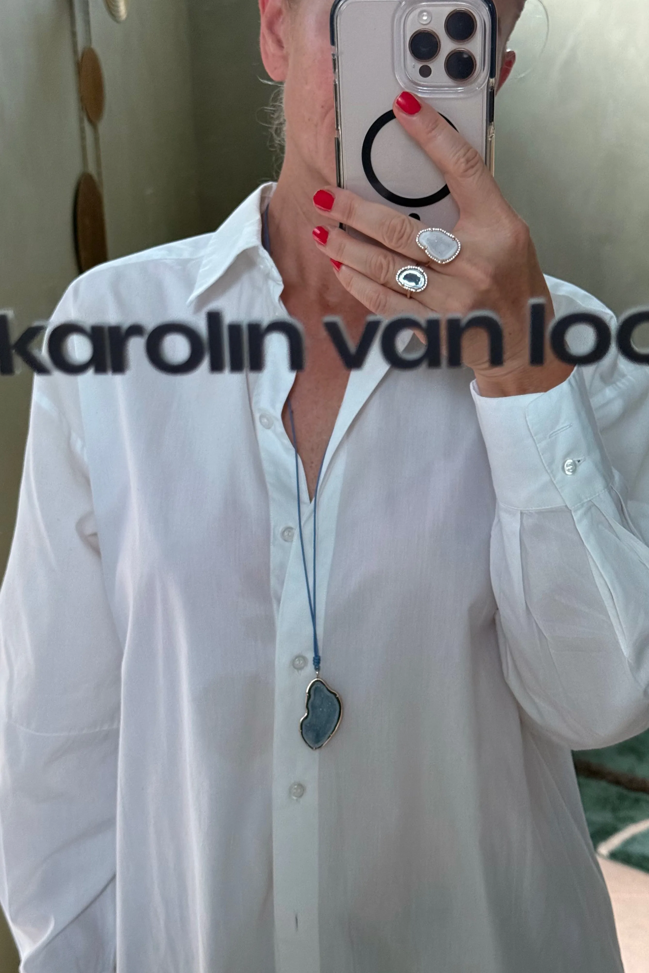 Echo, BLUE sold by Karolin Van Loon Womens product image thumbnail 2