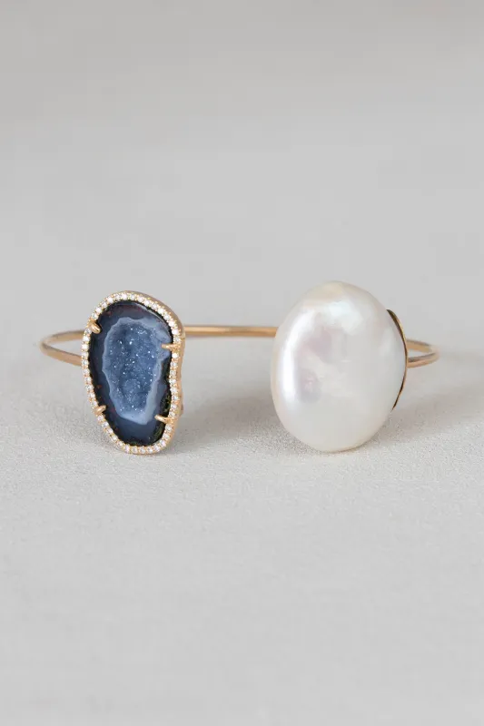 OCEANE bracelet, blue sold by Karolin Van Loon Womens